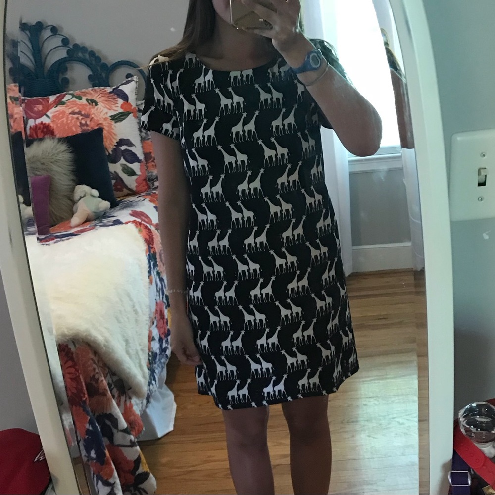 Anthropologie Giraffe Dress